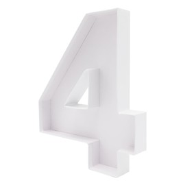 12.2Inch Fillable Cardboard Number Serving Tray Cut Out Charcuterie Sweet Food Decorative Paper Mache Box (4)