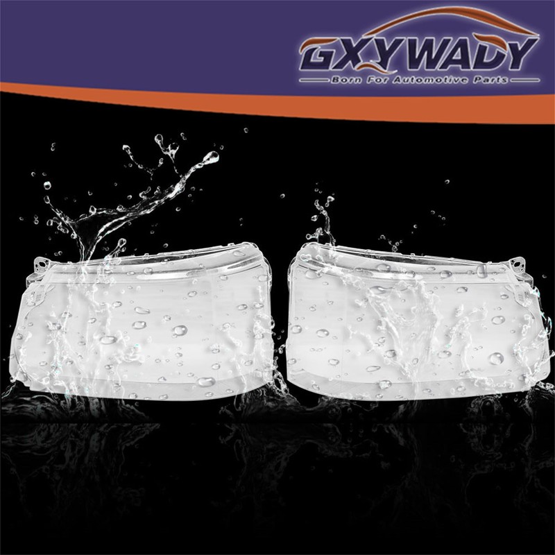 GXYWADY Headlights Pair of Lens Cover Lampshade Replacement for Land