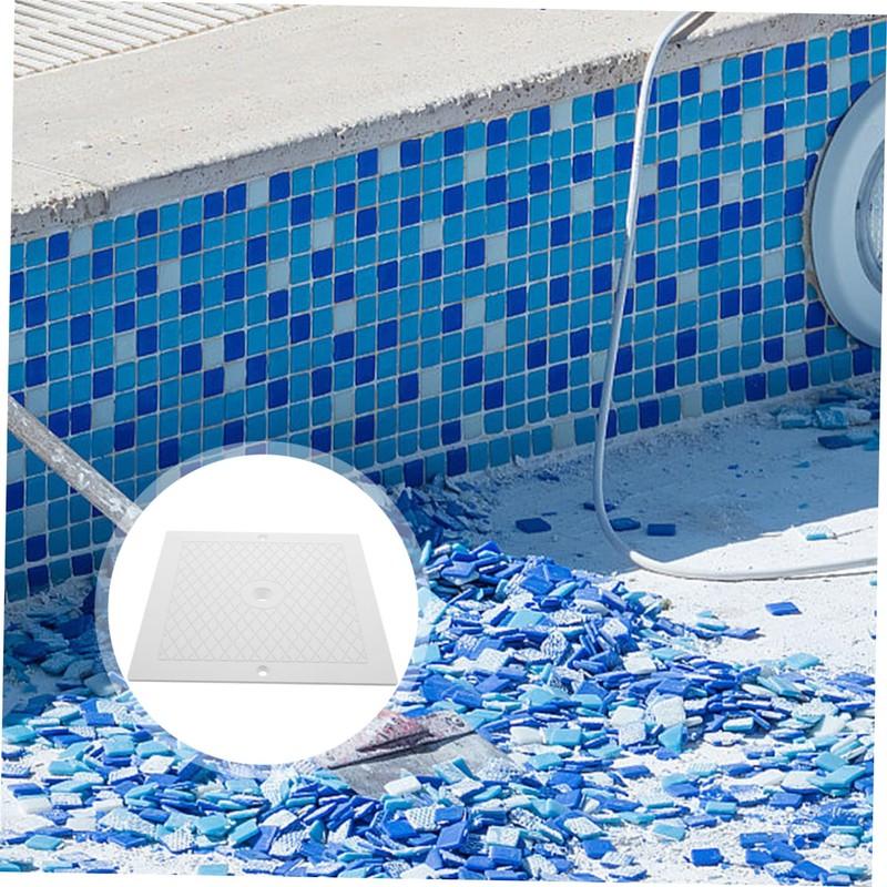 Outanaya Ground Pool Skimmer Cover Replacement Square Lid for Spxe
