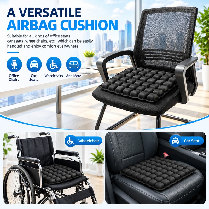 3D Air Cell Seat Cushion for Car, Office and Home