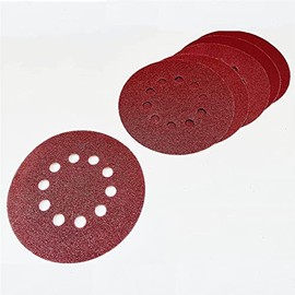 Scheppach Sanding Mesh Set | 10 Sanding Discs | Diameter 225 mm | 5x Grit 80 & 5x K180 | for Wall and Ceiling Sander DS920 / DS200
