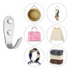 YSDMY 6 Pcs Coat Hooks Wall Mounted Hat Hook Robe