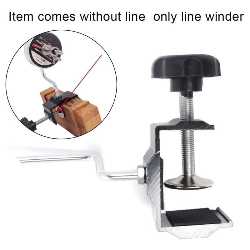 AIMALL Fishing Line Spooler – Adjustable Wire Winder for Spinning