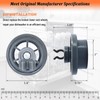 4581DD3003B Dishwasher Lower Rack Wheels 4581DD3003C for LG Dishwasher Lower