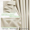 KGORGE Window Curtains for Living Room, Short, Set of 2,