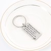 Hutimy Stepfather Gifts Keychain for Stepdad Key Chain Ornament Stepfather's