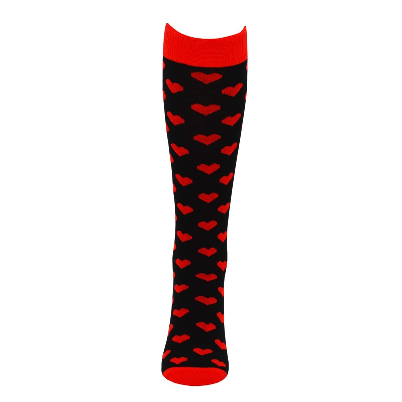 There Every Step Heartbeat - Red Hearts Heart Design Girls