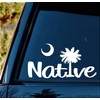 Native South Carolina Vacation Decal Sticker