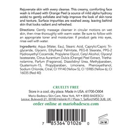 Mario Badescu Orange Cleansing Soap, 16 Fl Oz