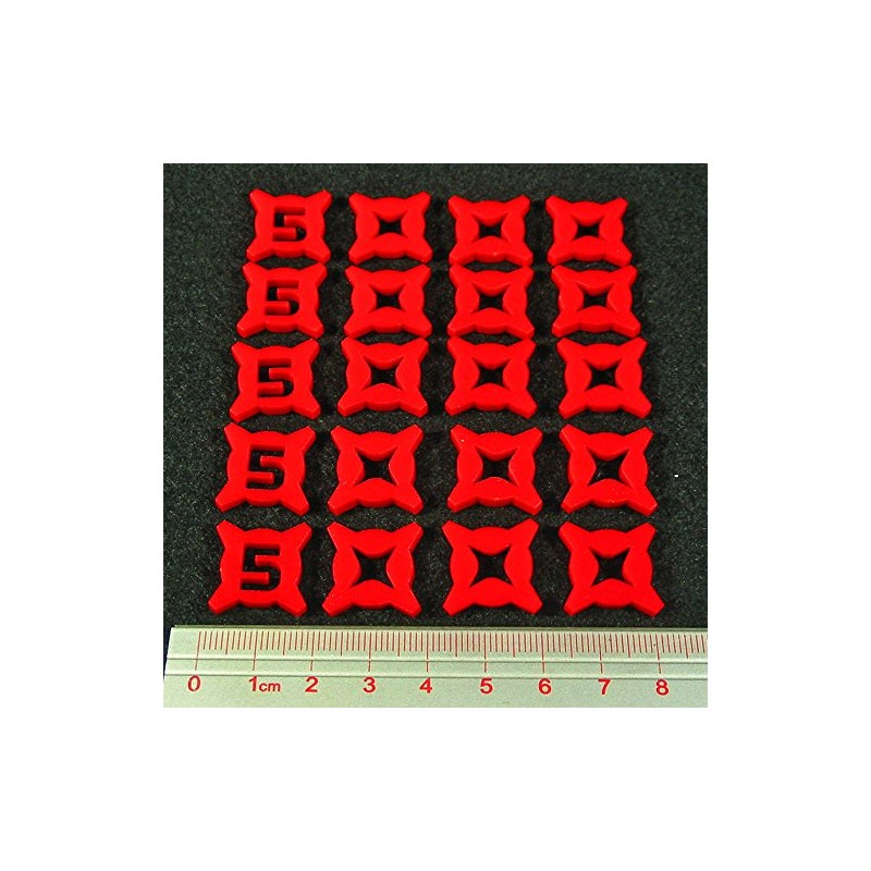 LITKO SW: Assault, Damage Token Set, Red (20)