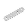 QWORK® 10PCS 77x16x2mm Stainless Steel Flat Braces Straight Corner Brackets