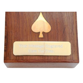Gamekeepers Cottage gifts Avro Vulcan Playing Cards In Wooden Box With FREE ENGRAVING 15