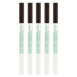 Innisfree Flat Eyebrow Pencil (Dark Night Sky Black) 5pcs / 이니스프리 납작 아이브로우 펜슬 (깜깜한 밤하늘 블랙) 5개