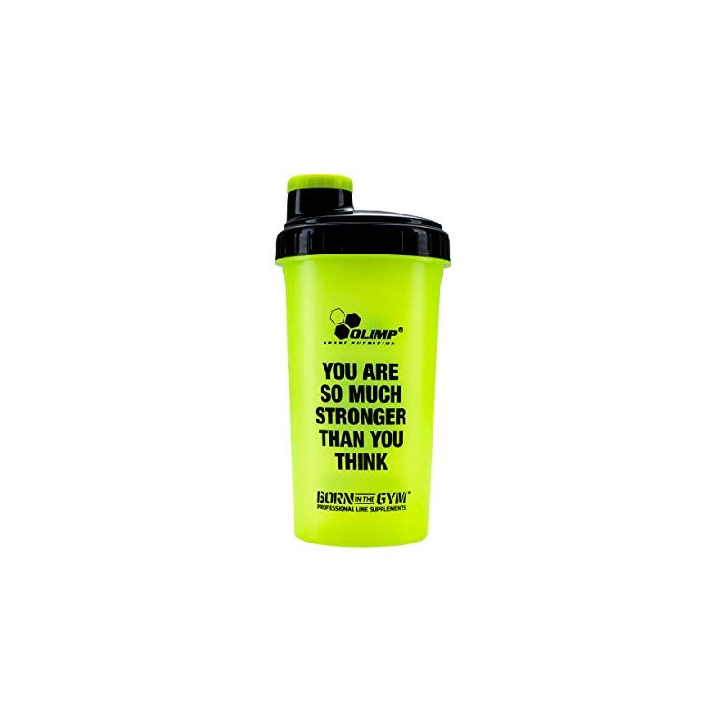 OLIMP SPORT NUTRITION OLIMP Shaker, Neon Yellow, 23.7 fl oz