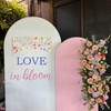 Capiont Love in Bloom Decal - Bridal Shower Party Decal