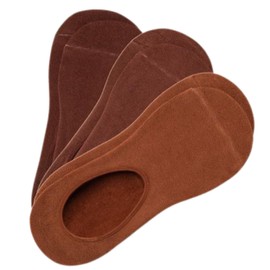 Nude Barre No Show Socks | 3 Pairs | Unisex, 4pm-5pm-6pm, Large