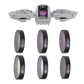 (6 Pack) Filter Set ND & CPL & Star for DJI Neo, Multi Coated HD Optical Glass Lenses (ND8,ND16,ND32,ND64,CPL,Star)