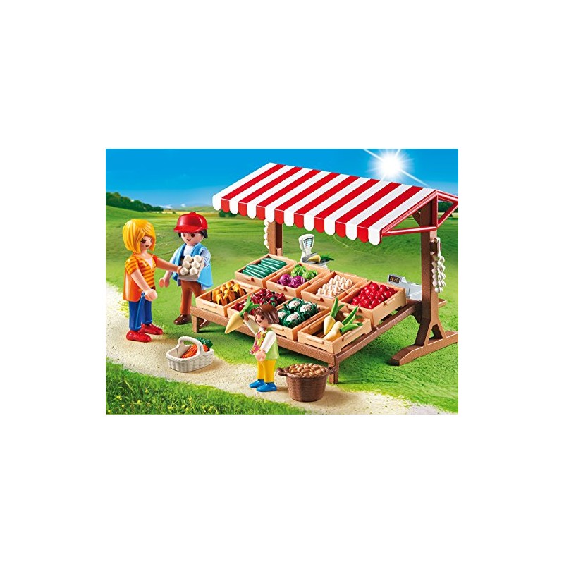 PLAYMOBIL Farmer's Market Vegetable Stand