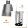 FRCOLOR 4pcs XLR Adapter Metal TRS to XLR Coupler to