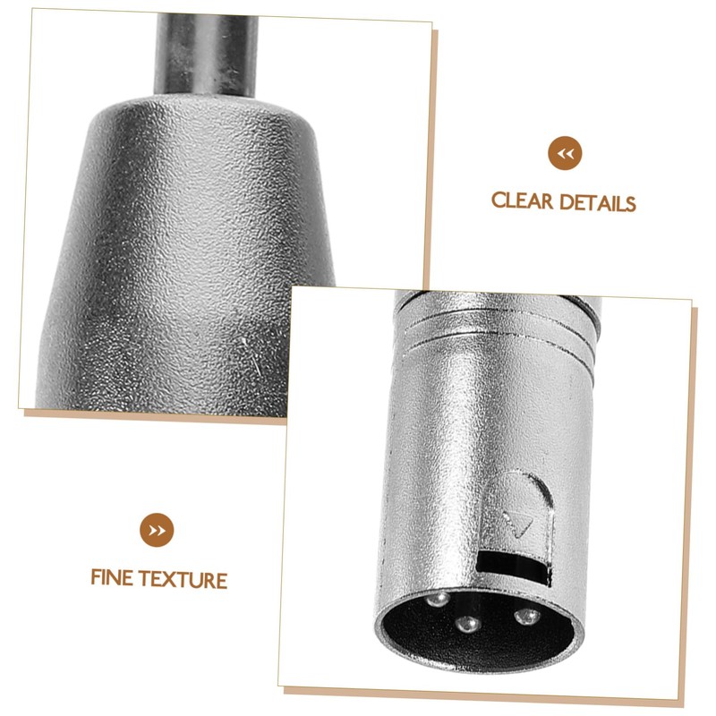 FRCOLOR 4pcs XLR Adapter Metal TRS to XLR Coupler to
