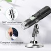 Portable Microscope USB 50X‑1000X Magnification 640x480P Resolution 360 Degree Rotatable