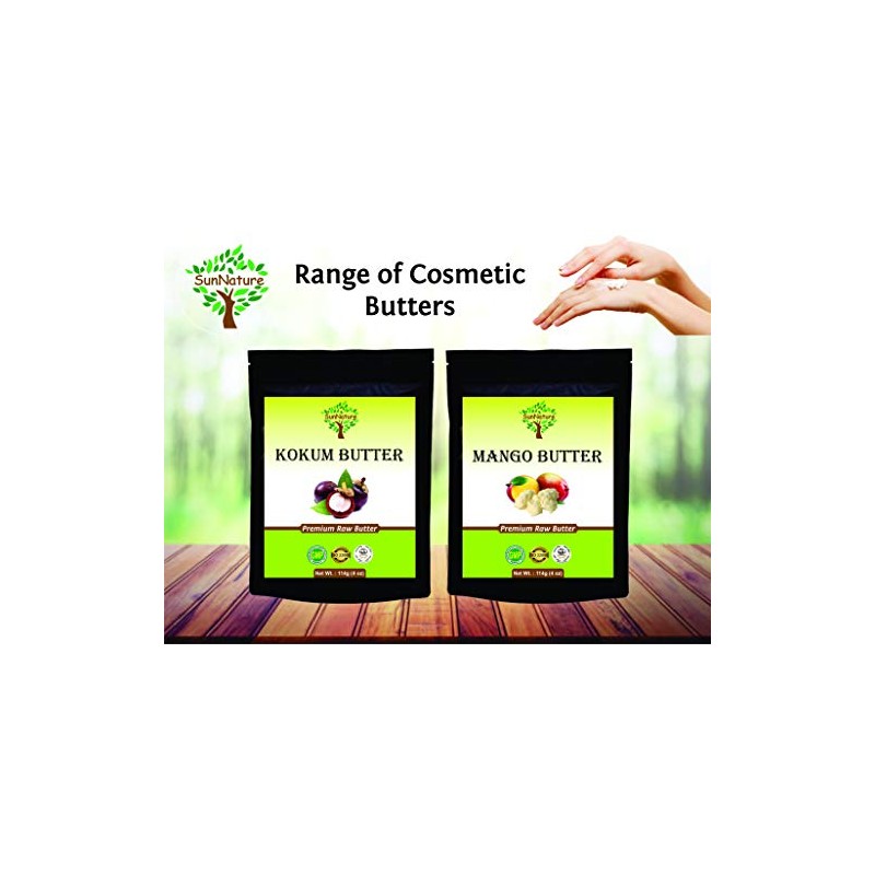 Kokum Butter Light Firm Use Make Soap Lotion Bars Lip