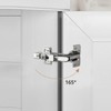 Bohaner 2 Pcs 165 Degree Kitchen Cabinet Hinges, Soft Close