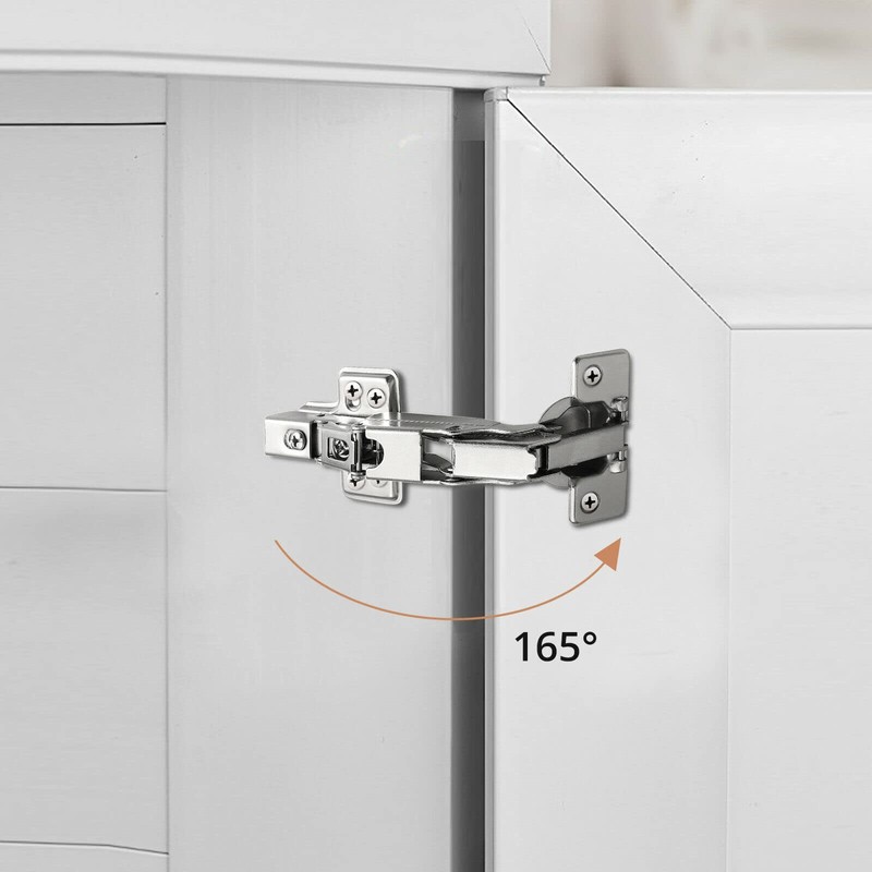 Bohaner 2 Pcs 165 Degree Kitchen Cabinet Hinges, Soft Close