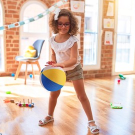 Soundless Basketball for Quiet Dribbling, No Noise Soundless Basketball for Kids, Easy Grip Quiet Ball Practice Ball for Family, Boys, Girls