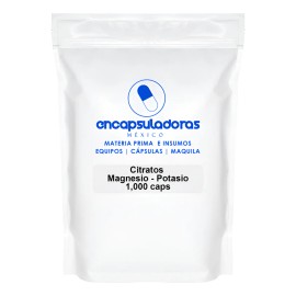 Citratos De Magnesio Y Potasio, 1,000 Cpsulas Natural