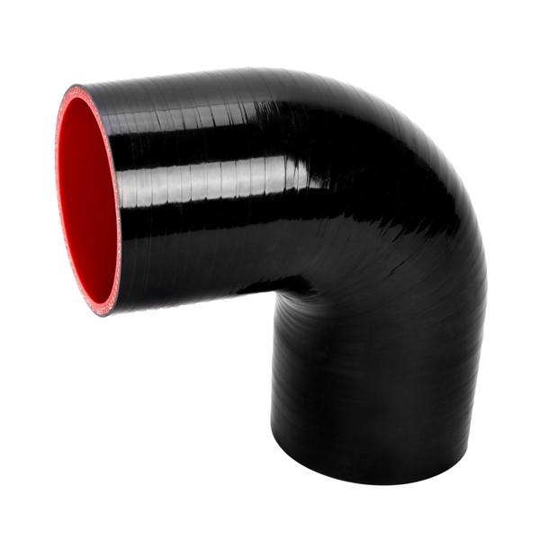HECASA 90 Degree ID 2.5" Universal Elbow Silicone Hose 4Ply-Reinforced