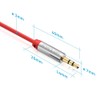 Sentivus 3 m Aux Cable, Audio Jack Cable 3.5 mm