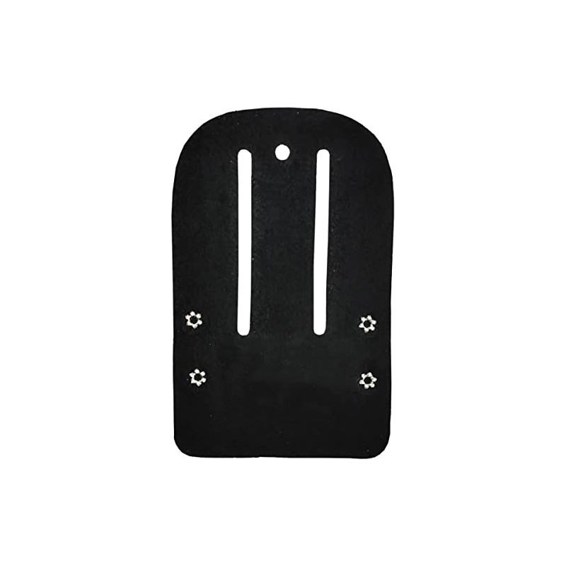 Zeluga 20-207 Heavy Duty Steel Loop Leather Hammer Holder, Black