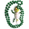 Generic Bobble Head Alligator Bead Necklace New Orleans Mardi Gras