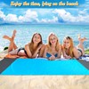 MIAHART Beach Blanket Sandproof Waterproof Picnic Blanket Oversized Beach Mat