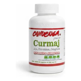 Ajo, Cúrcuma Y Jengibre / Curmaj Cahuenga 90 Caps. 550mg C/u