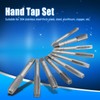 Hand Tap Set HSS Screw Thread Cutter Tapping Bit Manual
