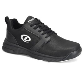 Dexter Womens Wide Width Raquel LX Bowling Shoes (for Right or Left Handed Bowlers- Universal Slide Soles on Both Shoes) Bowling Shoes - Black 8