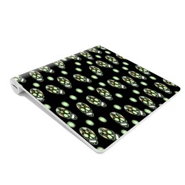 MightySkins Skin Compatible with Apple Magic Trackpad (Original) wrap Cover Sticker Skins Glowing Skulls