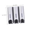 LABRIMP Triple Head Soap Dispenser Wall-Mounted Shower Gel Holder Sub