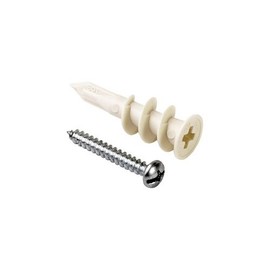 Diversitech 7316X E-Z Anchor, Nylon, Pack of 10, Screw Size- Number 8 x 1-1/4", max. Fixture- 3/4"
