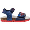 Geox Boys' B Chalki Boy Sandal, Navy red, 27 EU
