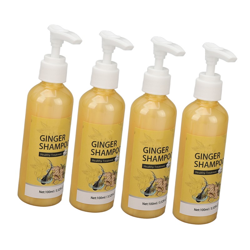100ml Ginger Hair Regrowth Shampoo Dandruff Removal Itching Relief Deep