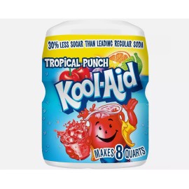 Kool-Aid Kool Aid Summer Blast Tropical Punch Flavored Powdered Drink Mix 19 oz Canister