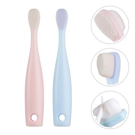  2 Pcs Baby Toothbrush Toddler Teethbrush Kids Toothbrushes Children