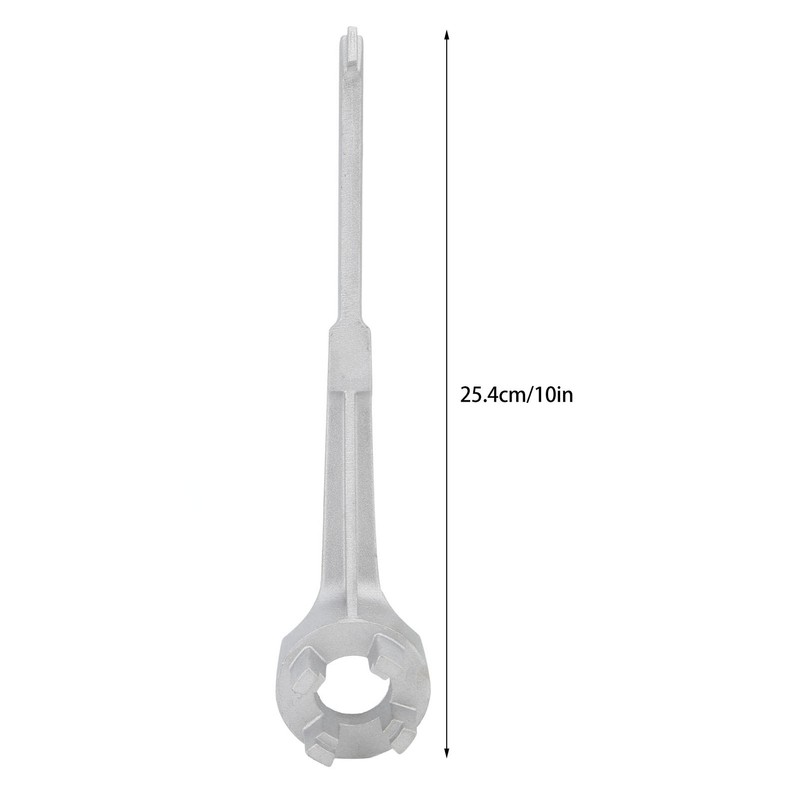 Bung Wrench 10 Inch Aluminum Drum Plug Wrench Barrel Opener