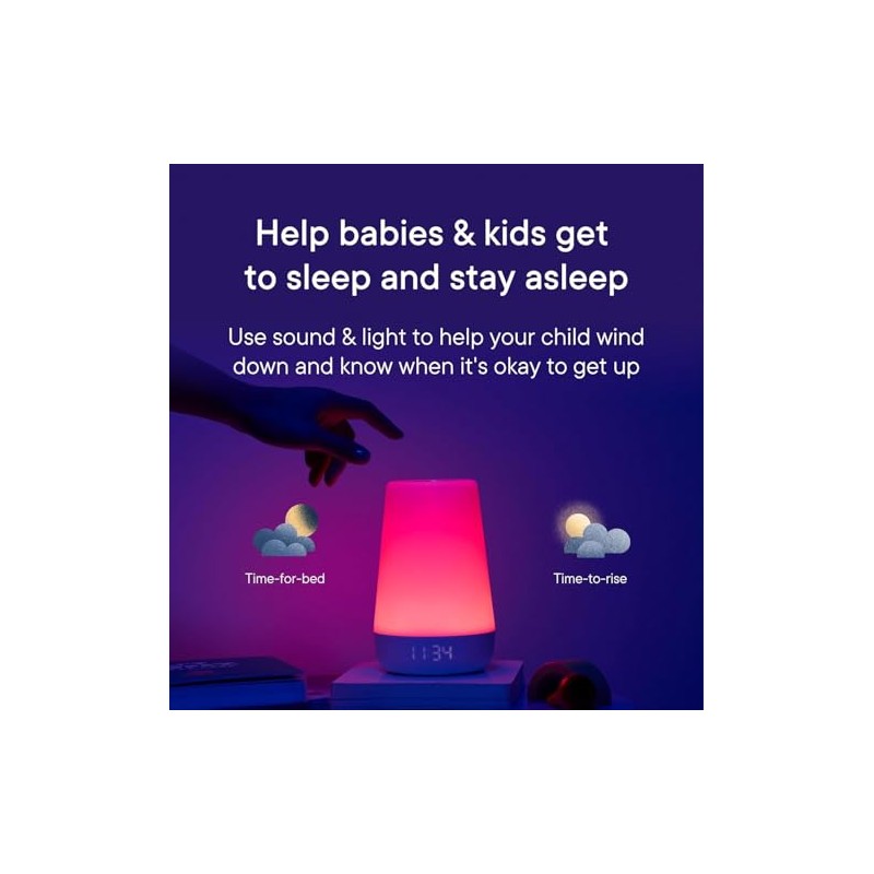 Máquina De Sonido Para Bebés Hatch Rest Plus Luz Nocturna