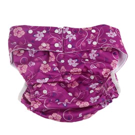 Washable Reusable Adjustable Breathable Anti Leakage Adult Diapers for Elderly (H28)