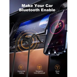 MaedHawk Aux to Bluetooth Receiver for Car, Bluetooth Aux Adapter with USB to 3.5mm Audio Jack kit BT5.3 for Car Stereo Home Speakers Music Streaming Hands-Free Calling, A2DP