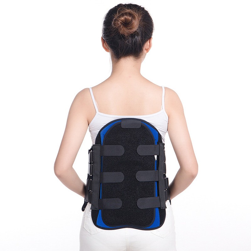 Adjustable Waist Back Brace Fracture Recovery Breathable Lumber Spine Support